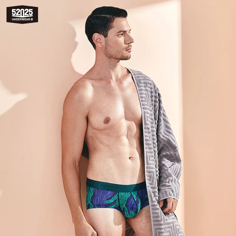 52025 Men's Big Pouch Trunks – Ultra-Soft, Cooling, and Supportive. Silky-Smooth Boxers for All-Day Comfort and Confidence