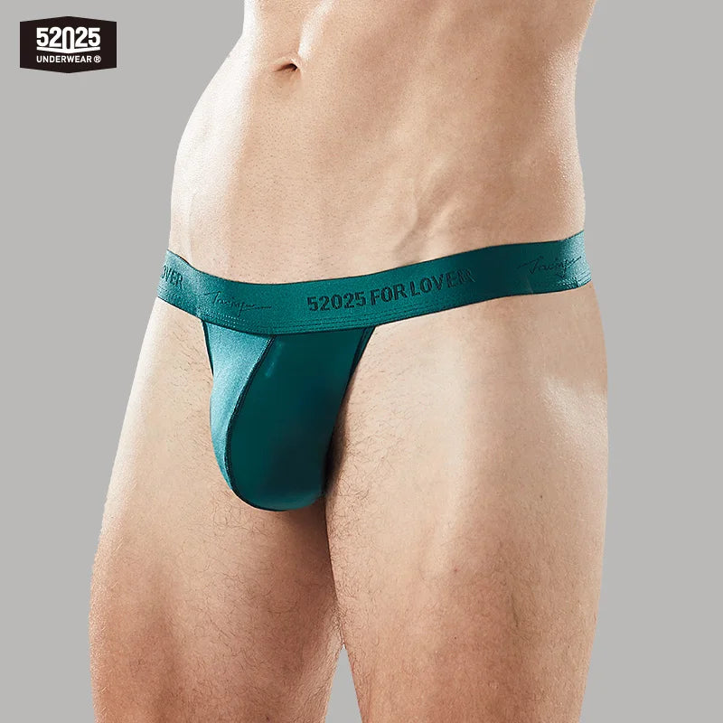 52025 Men's Big Pouch Thongs – Ultra-Soft, Cooling, and Supportive. Silky-Smooth with Enhanced Lift for Comfort and Sexy Look