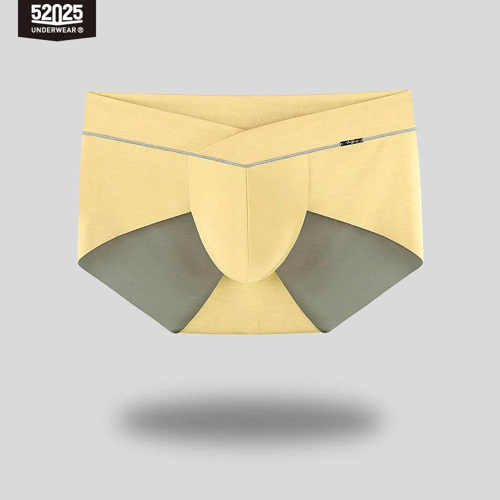 52025 Men's Contrast Color High-Cut Briefs – Soft, Delicate, and Stylish. Original Design, Sexy & Comfortable Premium Men Slips
