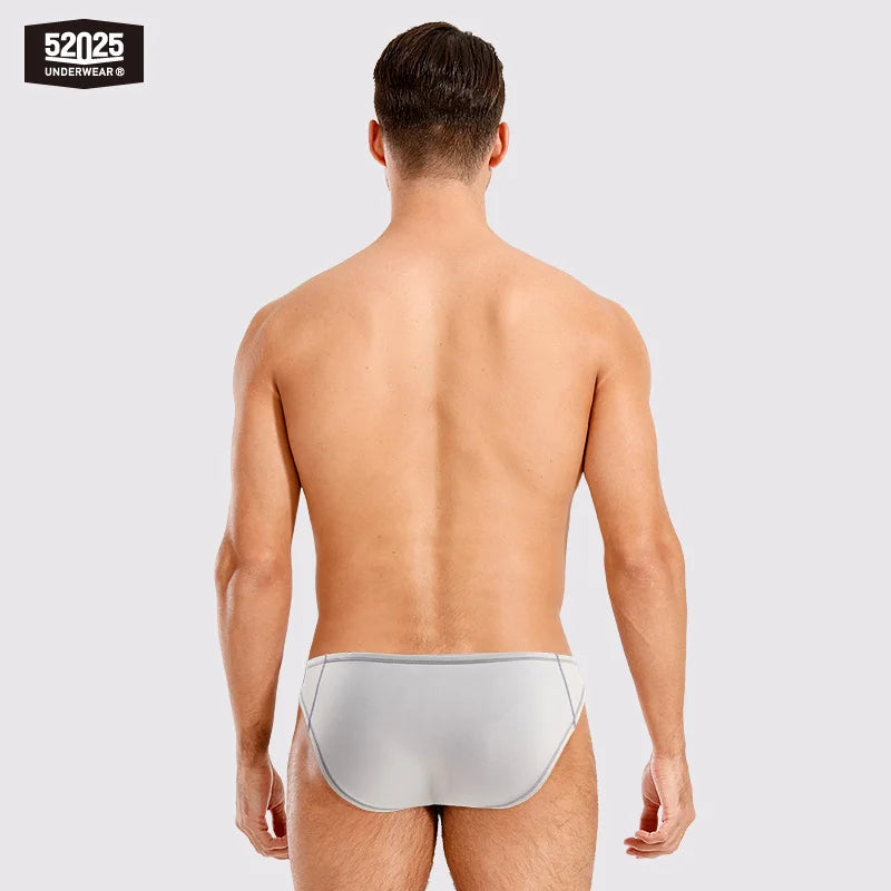 52025 Men's Contrast Color High-Cut Briefs – Soft, Delicate, and Stylish. Original Design, Sexy & Comfortable Premium Men Slips