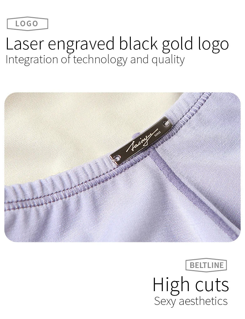 52025 Men's Contrast Color High-Cut Briefs – Soft, Delicate, and Stylish. Original Design, Sexy & Comfortable Premium Men Slips