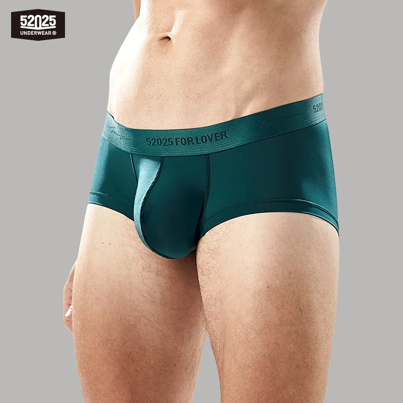 52025 Men's Big Pouch Trunks – Ultra-Soft, Cooling, and Supportive. Silky-Smooth Boxers for All-Day Comfort and Confidence
