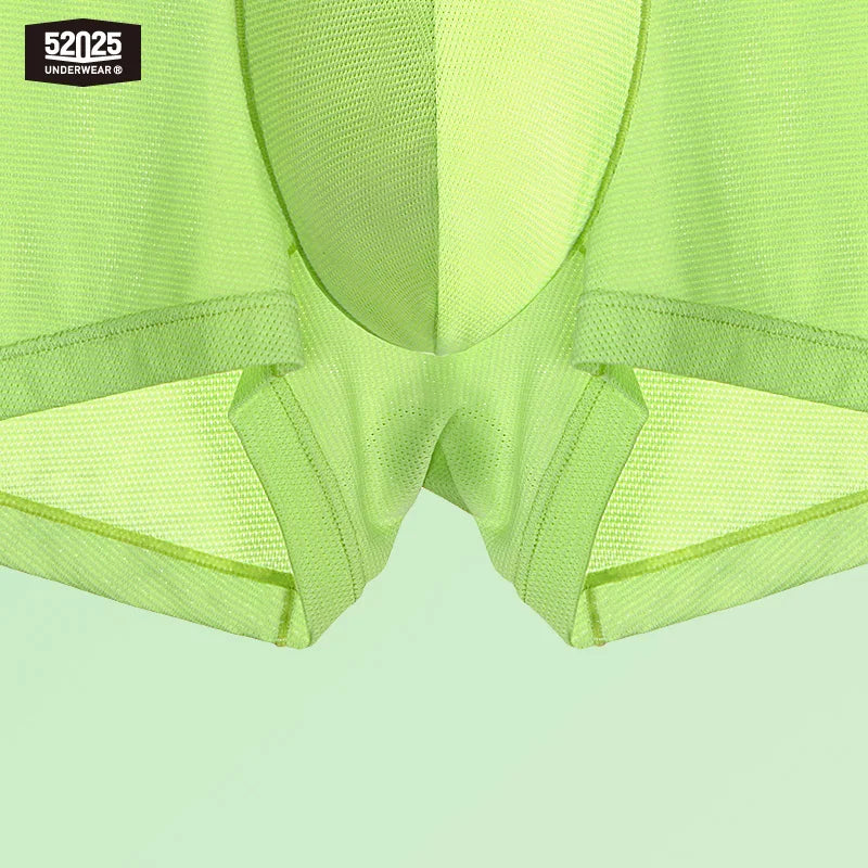 52025 Men's Breathable Boxers – Quick-Drying, High-Count Modal with Silk Touch. Seamless Design for Ultimate Comfort & Style