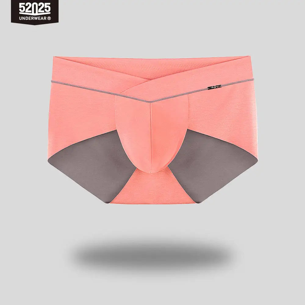 52025 Men's Contrast Color High-Cut Briefs – Soft, Delicate, and Stylish. Original Design, Sexy & Comfortable Premium Men Slips