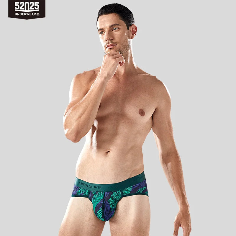 52025 Men's Big Pouch Briefs – Ultra-Soft, Cooling, and Supportive. Silky-Smooth Briefs for All-Day Comfort and Confidence