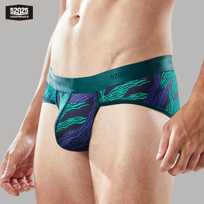 52025 Men's Big Pouch Briefs – Ultra-Soft, Cooling, and Supportive. Silky-Smooth Briefs for All-Day Comfort and Confidence