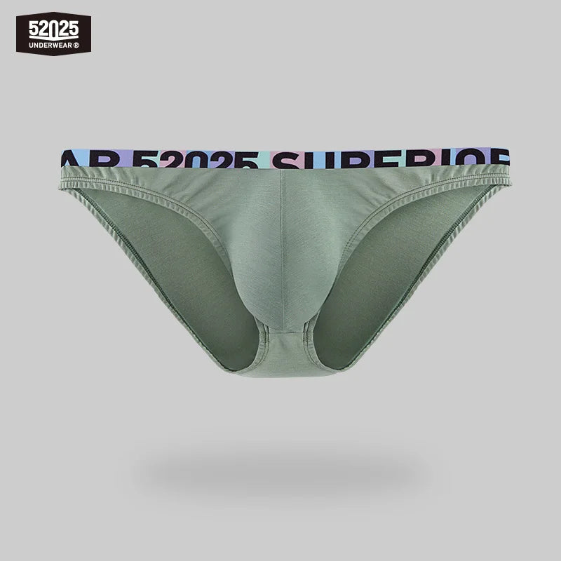52025 Luxurious Modal High-Cut Briefs – Soft, Smooth Men’s Mini-Briefs, Sexy Contoured Pouch, Stylish Men’s Underwear