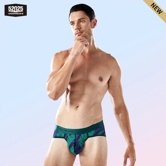 52025 Men's Big Pouch Briefs – Ultra-Soft, Cooling, and Supportive. Silky-Smooth Briefs for All-Day Comfort and Confidence