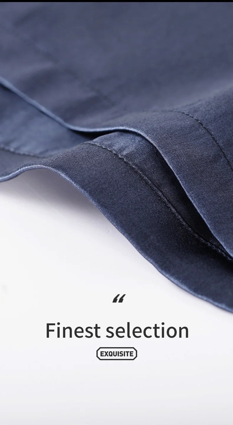 52025 Luxury Silk Men's Shorts Pure Mulberry Silk Lounge Shorts for Men Natural Silk Pajama Luxurious Feel Everyday Comfort